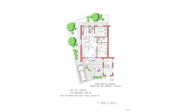 Obra nueva - Bungalow -
Fuente Álamo - La Pinilla