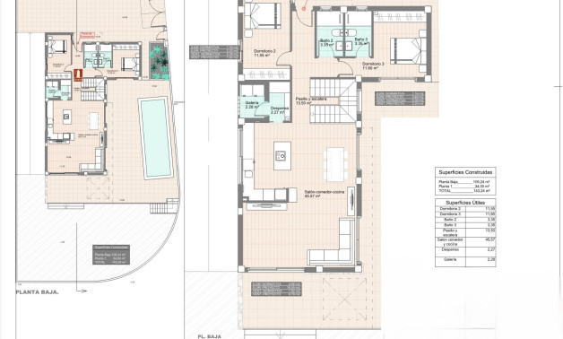 Новое здание - Villa -
San Fulgencio - Urb. La Marina