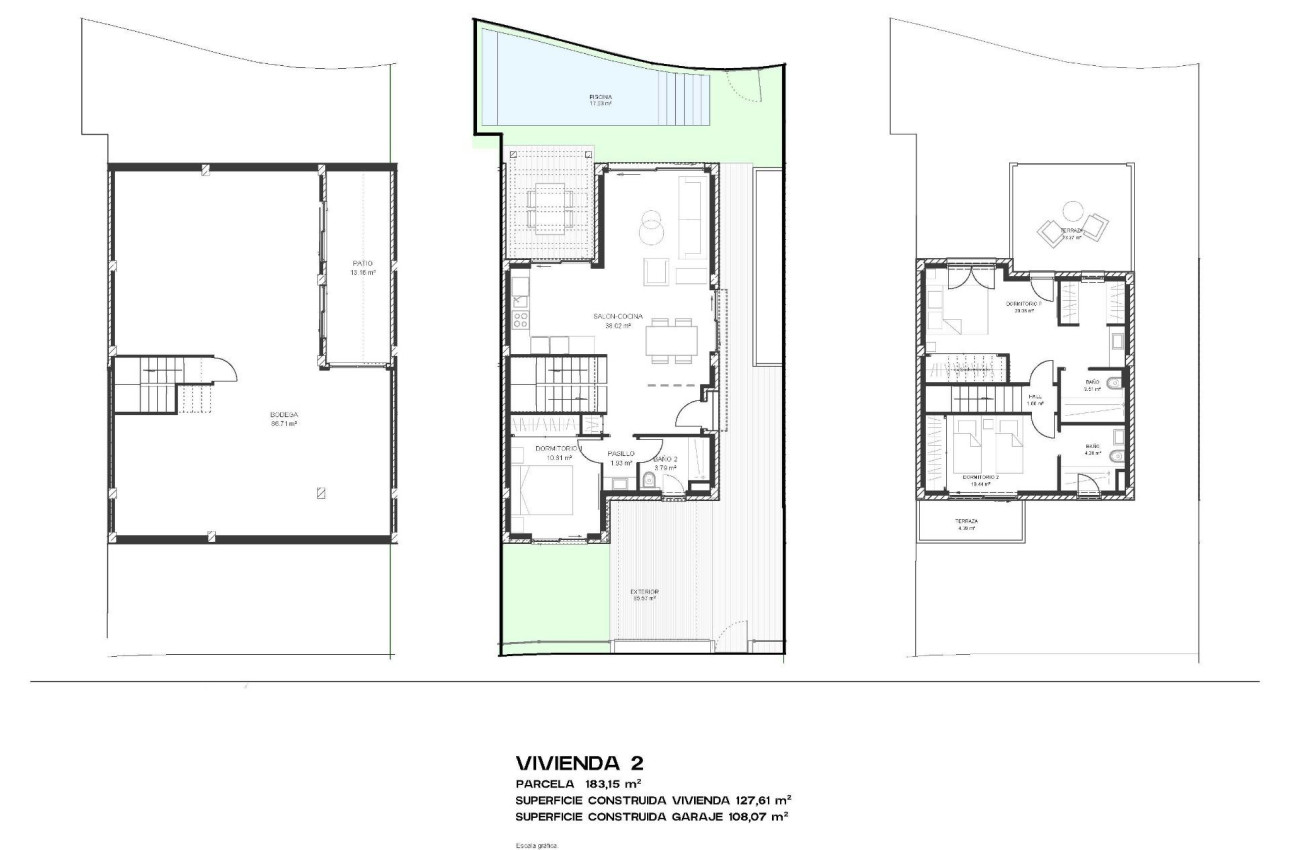 Obra nueva - Villa -
Torre Pacheco - Santa Rosalia Lake and Life Resort