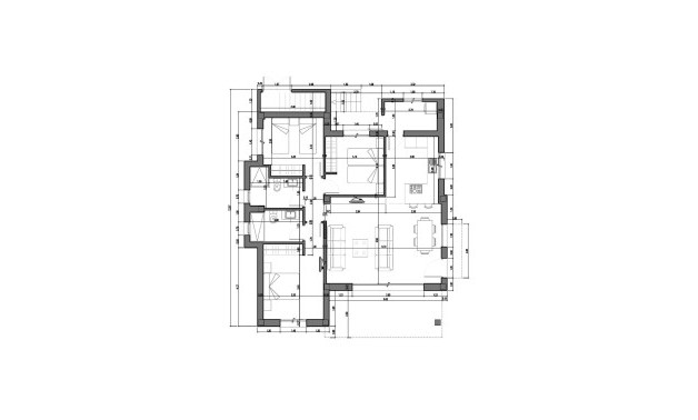 Obra nueva - Villa -
Rafal - polideportivo