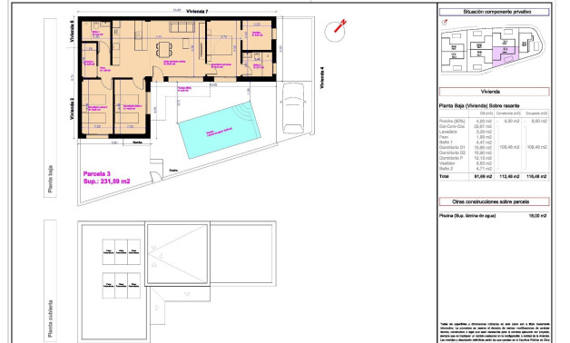 Obra nueva - Quad House -
Daya Nueva - Centro