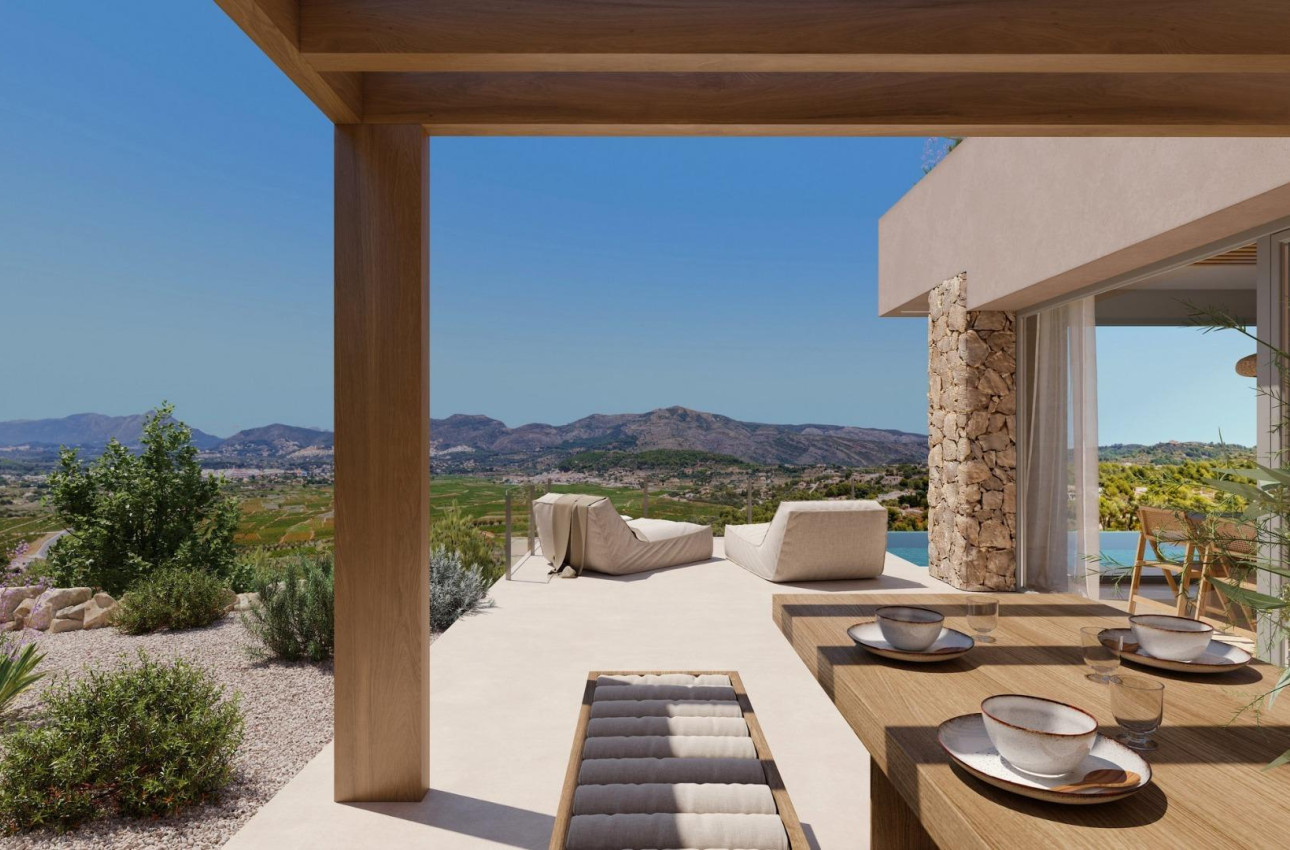 Obra nueva - Villa -
Llíber - Montanya Llarga