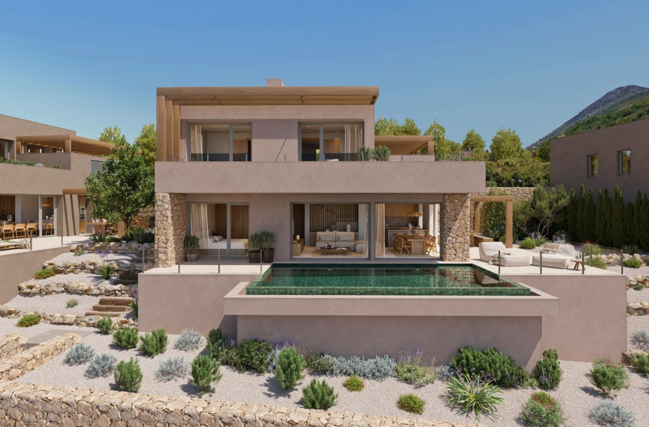Obra nueva - Villa -
Llíber - Montanya Llarga
