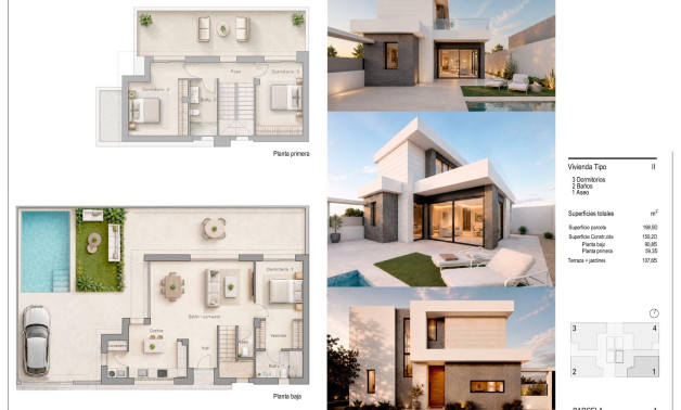 Obra nueva - Villa -
Pilar de la Horadada - pueblo