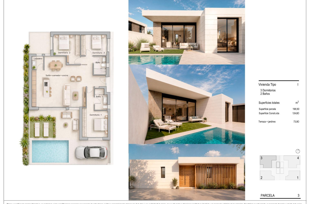 Obra nueva - Villa -
Pilar de la Horadada - pueblo