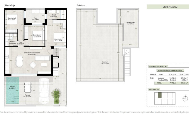 Obra nueva - Town House -
Alhama De Murcia - Condado De Alhama