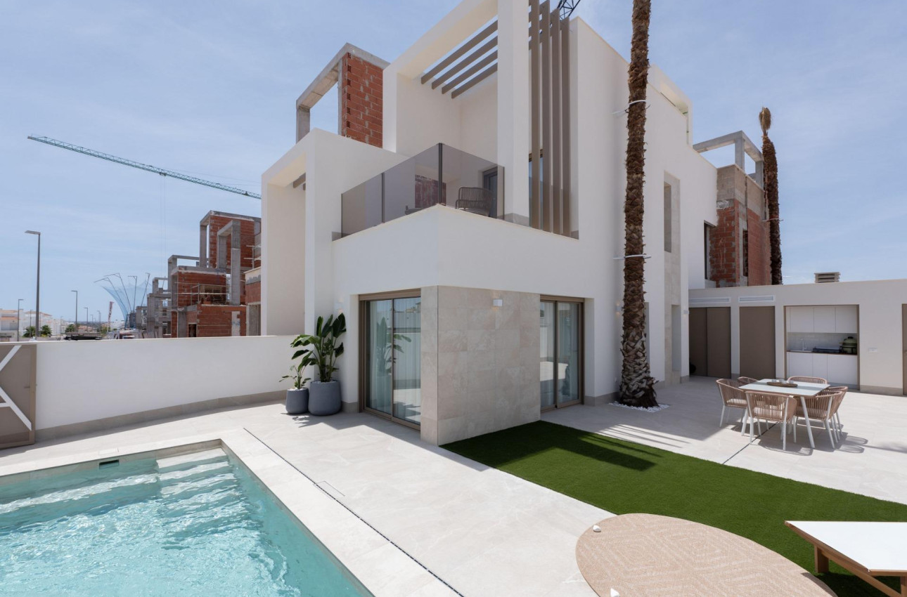 Obra nueva - Villa -
Los Alcazares - Serena Golf