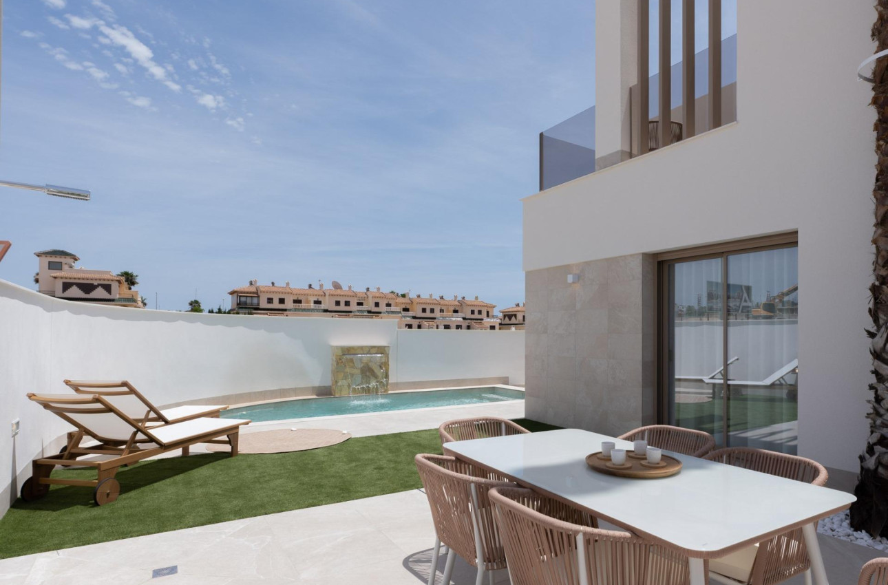 Obra nueva - Villa -
Los Alcazares - Serena Golf