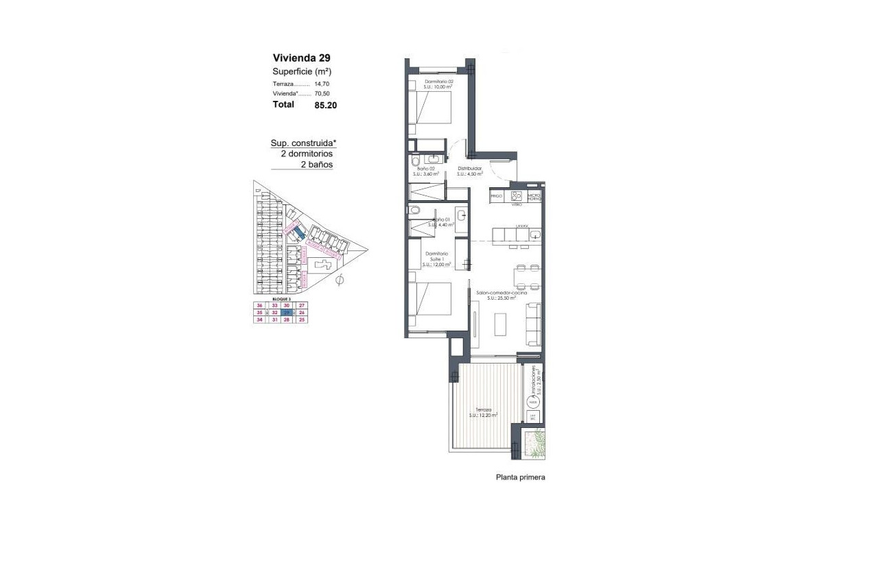 New Build - Apartment -
Los Alcazares - Serena Golf