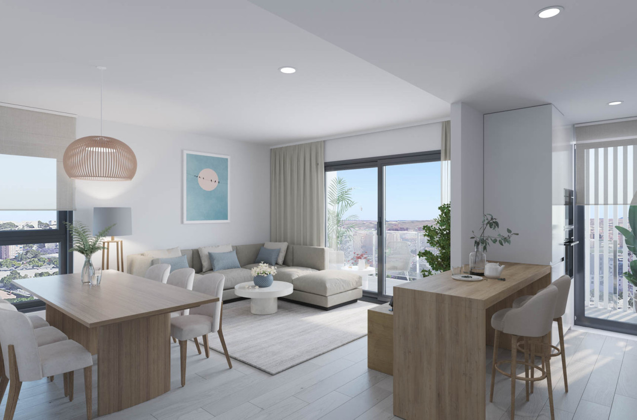 Obra nueva - Penthouses -
Alicante / Alacant