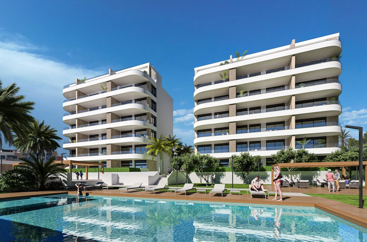 Obra nueva - Flats -
La Villajoyosa / Vila Joiosa