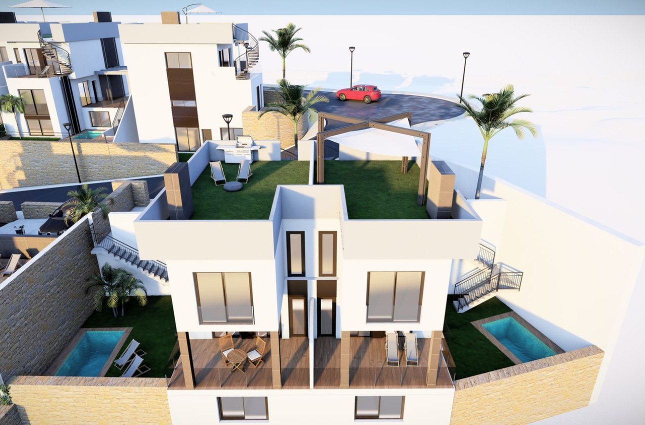 Obra nueva - Townhouses -
Algorfa