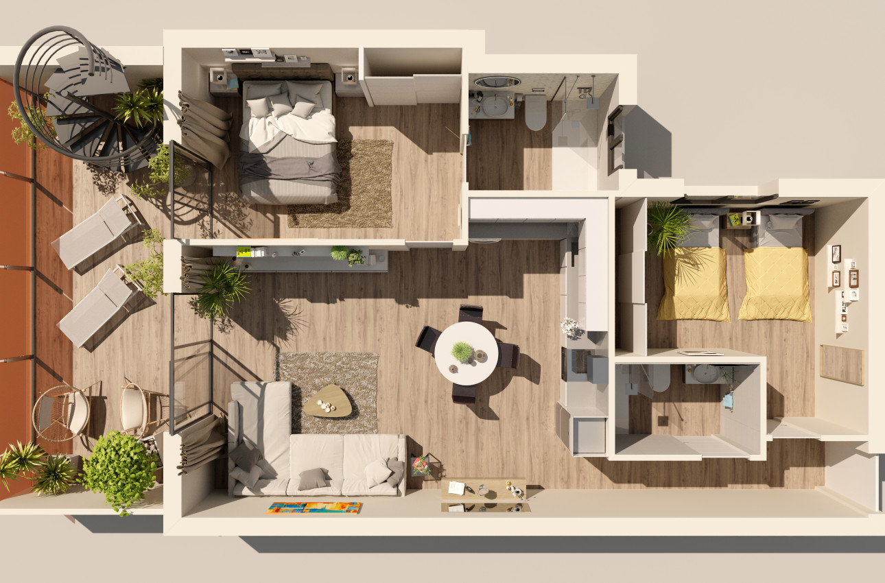 New Build - Flats -
Torrevieja