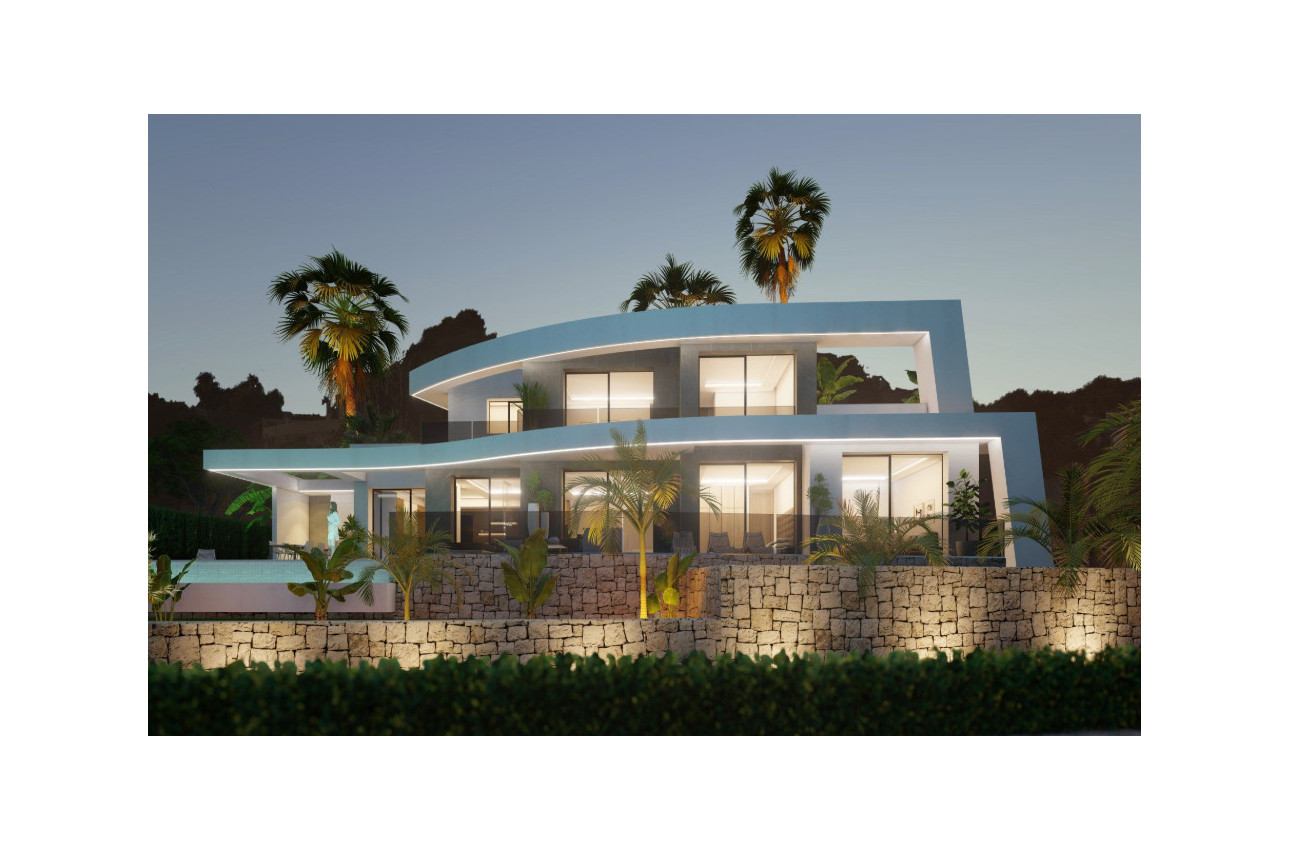 Obra nueva - Chalet independiente -
Benissa