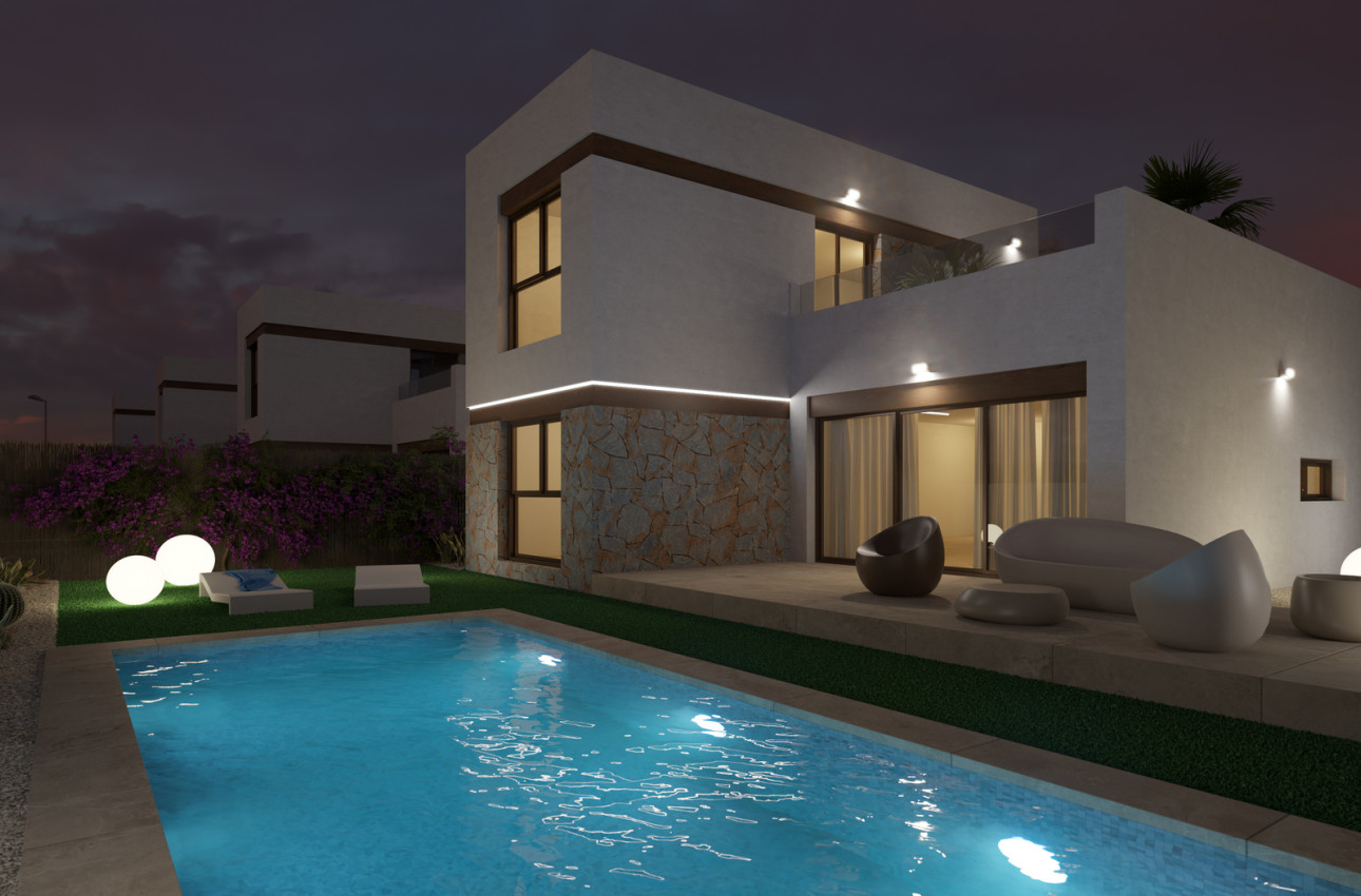 Obra nueva - Villas -
Algorfa