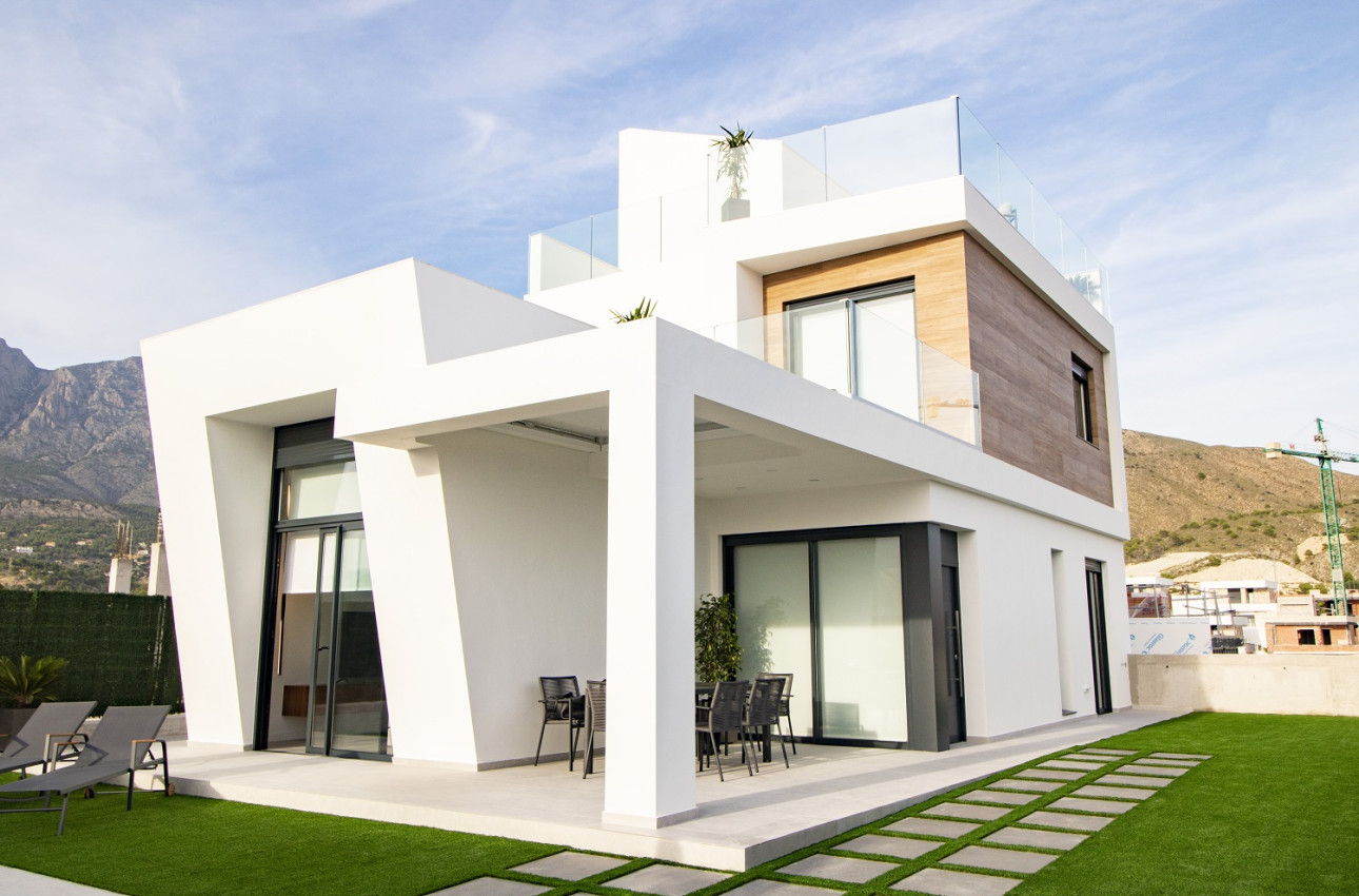 Obra nueva - Chalet independiente -
Finestrat - 03509