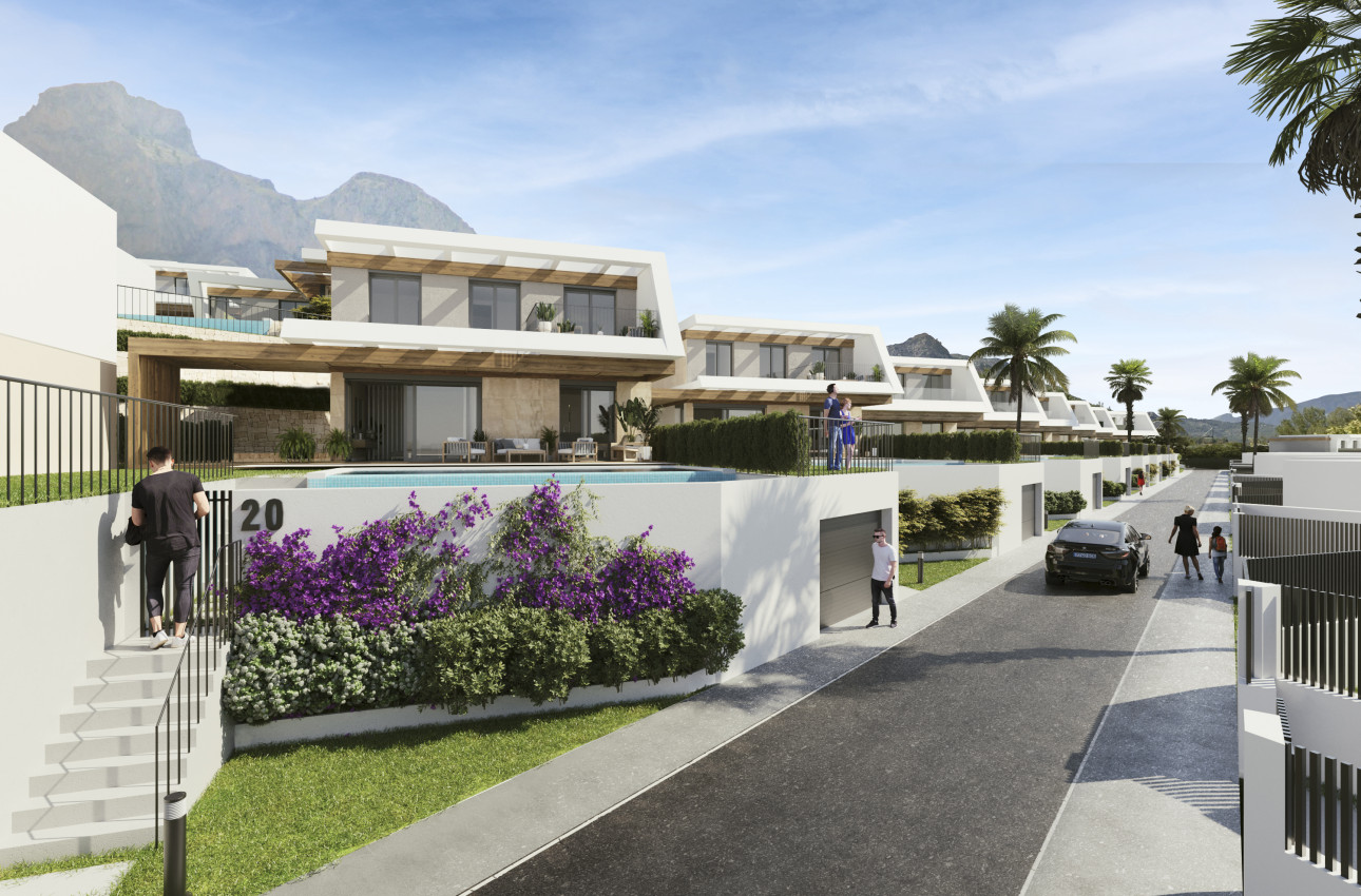 Obra nueva - Chalet independiente -
Polop - 03520