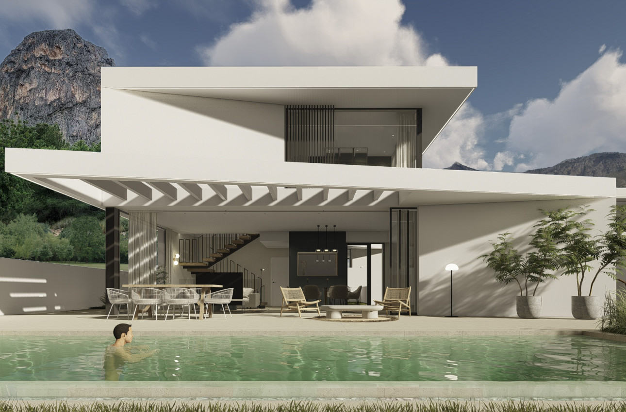 Obra nueva - Villas -
Polop - 03520