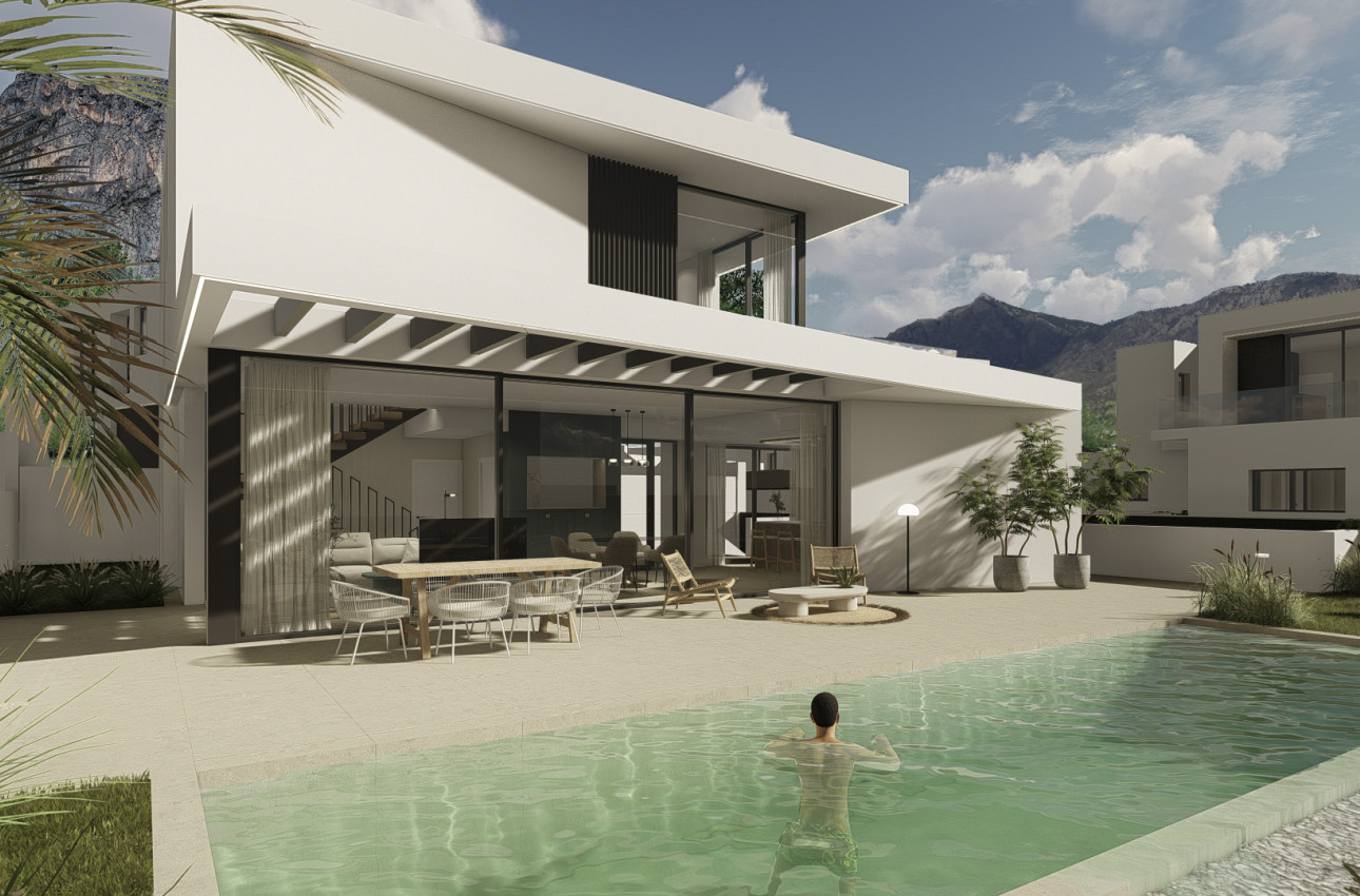 Obra nueva - Villas -
Polop - 03520