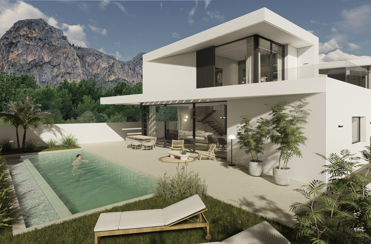 Obra nueva - Villas -
Polop - 03520