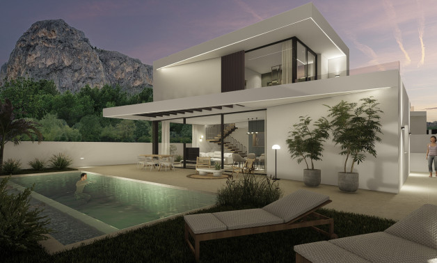Obra nueva - Villas -
Polop - 03520